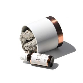 DE SOL LAVASTEEN DIFFUSER  Geur: Leer, Tuberoos en Drijfhout