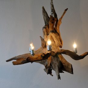 Kroonluchter Drijfhout Povo