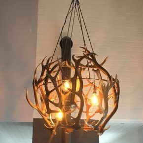 Kroonluchter Edelhert Geweien2021205