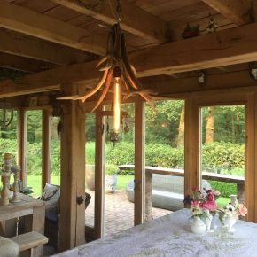 hanglamp geweien, luster