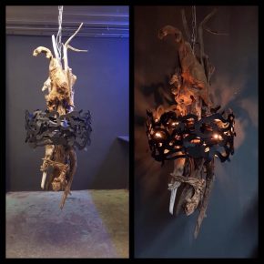 Kroonluchter Lufre Drijfhout 2021216B