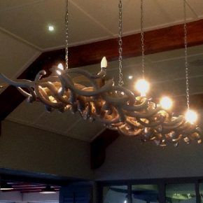 Hanglamp Kuduhoorns Malaga